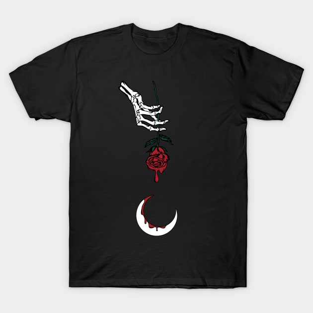 Blood Moon T-Shirt by Blissfuldrift